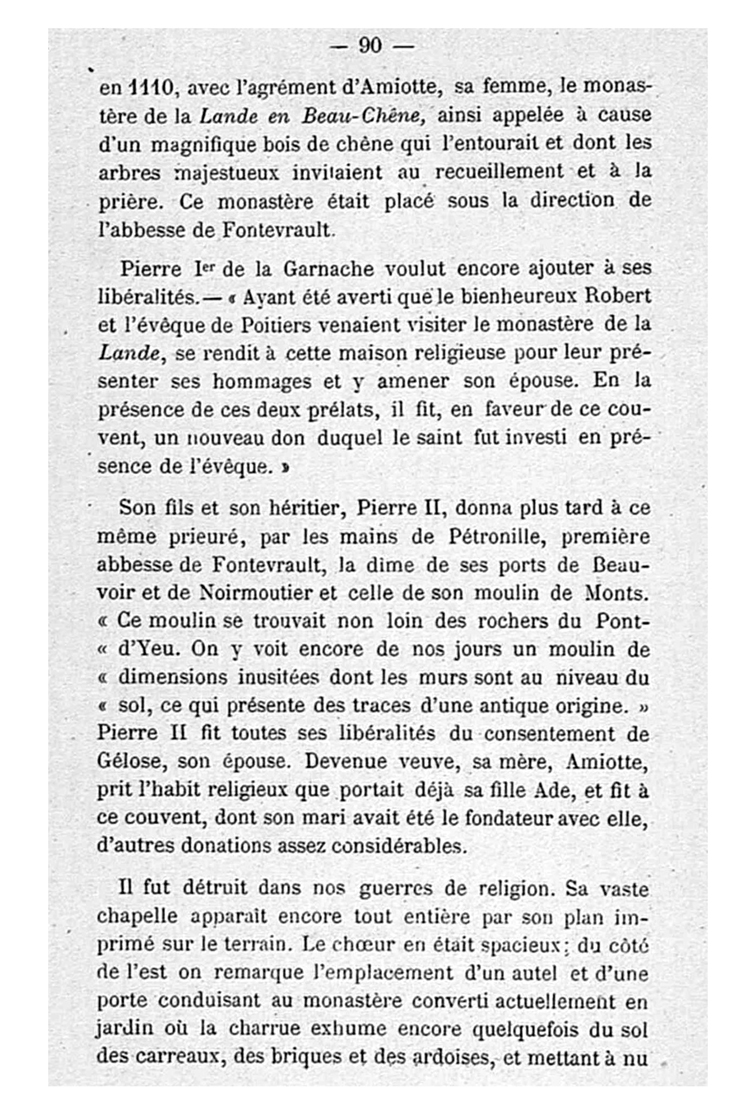 histoire de Sallertaine