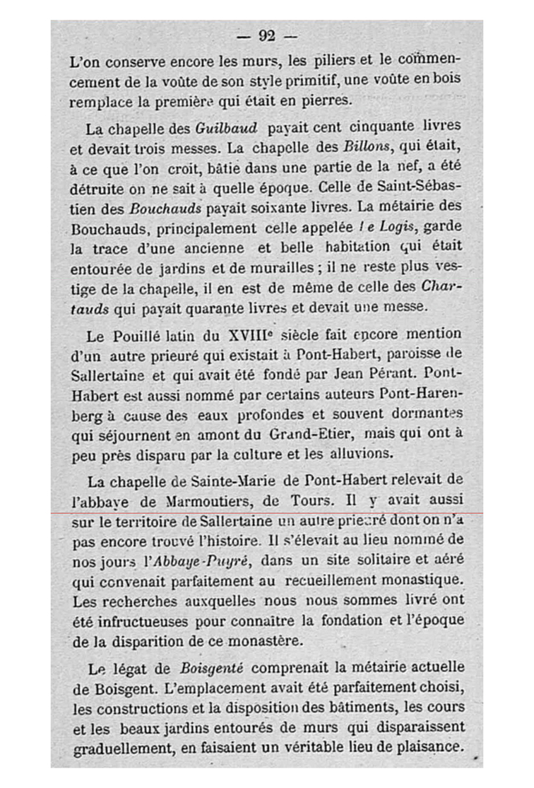 histoire de Sallertaine